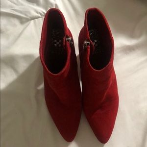Vince Camuto Shoes - Vince camuto RED ankle booties Vince Camuto Shoes - Vince camuto RED ankle booties
